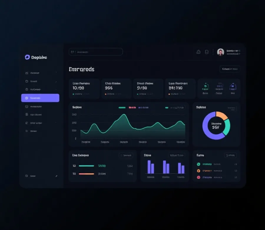 开奖数据与导航功能示意图